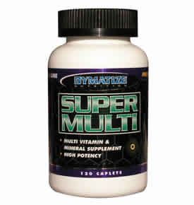 SUPER MULTI 120 CAPLETS 120 caps from DYMATIZE