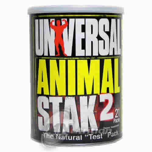 ANIMAL STAK 2 21 PK W/ BEANIE 21 PACKS from UNIVERSAL NUTRITION
