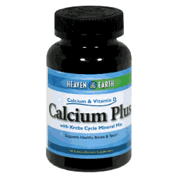 CALCIUM PLUS 90 TABLETS 1 from HEAVEN AND EARTH