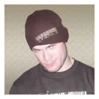 DIAGONAL BEANIE CAMO BROWN  from XYIENCE