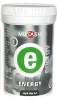 E - ENERGY FORMULA LEMON 150GM 150 grams from MUSASHI NORTH AMERICA, INC
