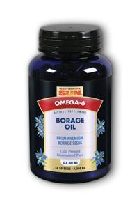 BORAGE OIL 300MG 60 CAPS 60 caps from HEALTH FROM THE SUN