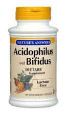 Acidophilus-Bifidus 90 vegicaps from NATURE'S ANSWER