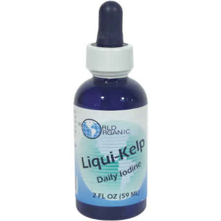 Kelp Iodine Supplement Liquid 2 fl oz from WORLD ORGANICS