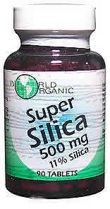 Super Silica 90 tabs from WORLD ORGANICS