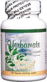 YerbaMate 90 caps from WISDOM NATURAL BRANDS