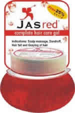 JasRed Hibiscus Hair Gel 4.41 oz from BLUE SKY HERBAL INC