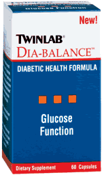 Dia-Balance Glucose Function 60 caps from TWINLAB