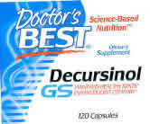 Decursinol-GS 125 mg Decursinol-50 plus 375 mg of Glucosamine sulfate 120 caps from Doctors Best