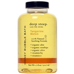 Tangerine Melon Honey Bubble Bath 2 oz from DEEP STEEP