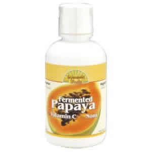 Fermented Papaya with Vitamin C Plus Noni 16 oz from DYNAMIC HEALTH LABORATORIES INC