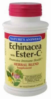 Echinacea w/Ester-C 90 vegicaps from NATURE'S ANSWER