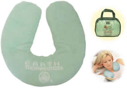 Anti-Stress Neck Pillow (Microwaveable) 1 pc from EARTH THERAPEUTICS