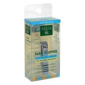 Nail Clipper with Catcher 1 pc from EARTH THERAPEUTICS