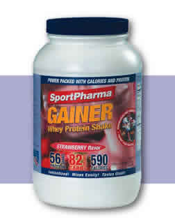 GAINER STRAWBERRY 3.8LB 3.8 LB from SPORTPHARMA USA