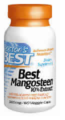 Best Mangosteen 10 Percent Extract 500mg 60VC from Doctors Best