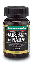 Hair, Skin, Nails for Men 75 tabs from FUTUREBIOTICS