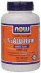 ARGININE 1000mg 120 TABS 120 TABS from NOW