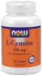 CYSTEINE (L) 500mg 100 TABS 100 tabs from NOW