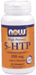5-HTP 200mg + TYROSINE   60 VCAPS 60 vcaps from NOW