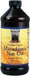 Macadamia Nut Oil Organic 16 fl.oz. from NOW