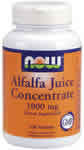 ALFALFA JUICE CONC 1000mg  100 TABS 100 tabs from NOW