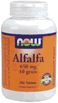 ALFALFA 10 GRAIN  250 TABS 250 CAPS from NOW