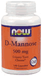 D-MANNOSE 500MG   120 CAPS 1 from NOW