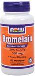 BROMELAIN 2400GDU/500mg  60 VCAPS 60 vcaps from NOW