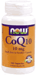 CoQ10 10mg  100 CAPS 100 CAPS from NOW
