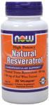 Resveratrol 50mg 60 Vcaps from NOW