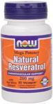 Resveratrol 200mg 60 Vcaps from NOW