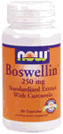 BOSWELLIN EXTRACT 250mg  120 CAPS 120 caps from NOW