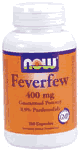 FEVERFEW 400mg  100 CAPS 1 from NOW