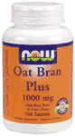 OAT BRAN PLUS  100 TABS 1 from NOW