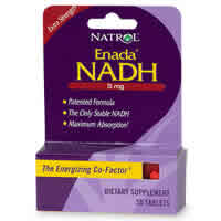 Enada NADH 5mg 30 tabs from NATROL