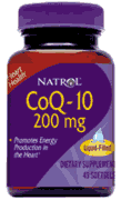 CoQ10 200mg 45 softgels from NATROL
