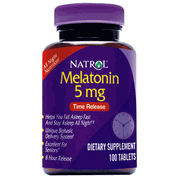 Melatonin 5mg Time Release 100 tabs from NATROL