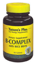B-COMPLEX W/ RICE BRAN   180 180 ct from Natures Plus