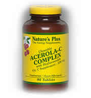 ACEROLA-C COMPLEX CHEWABLE 500 MG  90 90 ct from Natures Plus