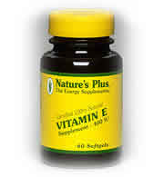 Natures Plus: VITAMIN E 400 IU SOFTGEL 180 180 ct