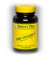 DRY VIT E 400 IU VEGICAPS 60 60 ct from Natures Plus