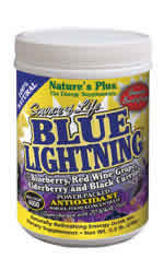 Source of Life Blue Lightning Antioxidant Energy Drink Dietary Supplements