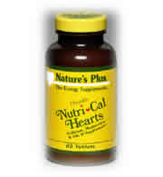 Natures Plus: NUTRI-CAL HEARTS CHEWABLE 60 60 ct