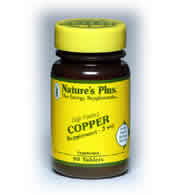 COPPER 3 MG 90 90 ct from Natures Plus