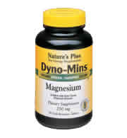 DYNO-MINS MAGNESIUM 90 250MG 90 ct from Natures Plus