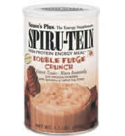 DOUBLE FUDGE CRUNCH SPIRUTEIN SHAKE1.1LB 1.1 lb from Natures Plus