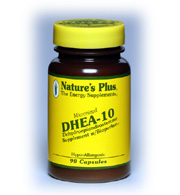 DHEA-10 W/BIOPERINE 10MG VCAPS 90 (4967) 90 Capsules from Natures Plus