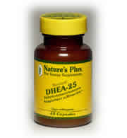 DHEA-25 W/BIOPERINE 25MG 60 60 ct from Natures Plus