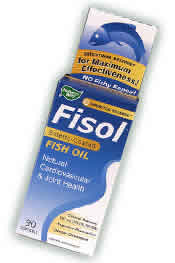 Fisol Delayed-Release Fish Oil 180 softgels from NATURE'S WAY